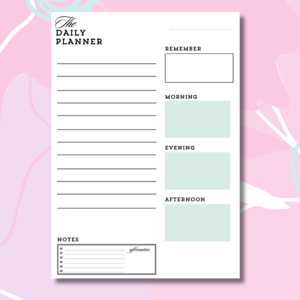 daily to do list template.